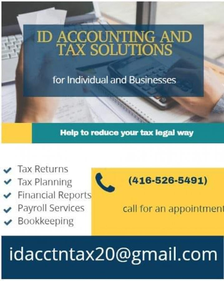  20 INDIVIDUAL TAX RETURN FOR NEW CUSTOMERS Ontario Classifieds L4Y 