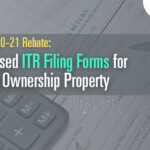 AY2020 21 Rebate Revised ITR Filing Forms For Joint Ownership Property