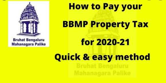 Bruhat Bangalore Mahanagara Palike Revenue Department Online Payment 