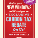 Calgary Get A Carbon Tax Rebate On Us NOT IS USE Calgary Windows