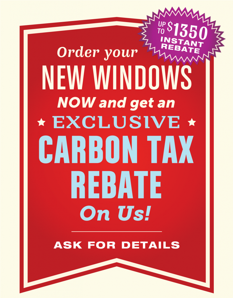 Calgary Get A Carbon Tax Rebate On Us NOT IS USE Calgary Windows 