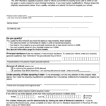 Fillable Homeowner Property Tax Refund Form Montana Department Of