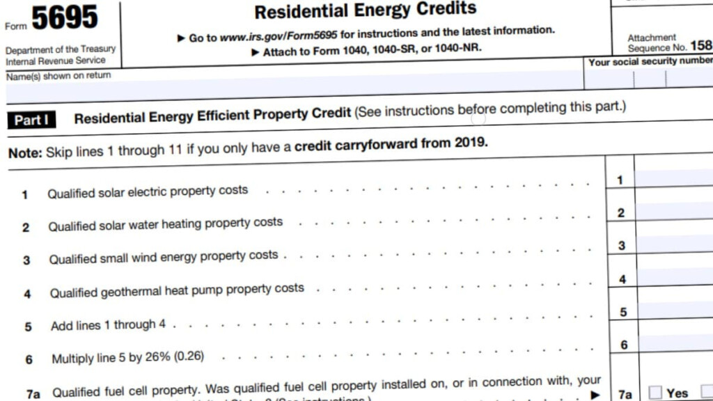 Form 5695 2021 2022 IRS Forms TaxUni