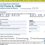 Form IL 1040 Individual Income Tax Return YouTube