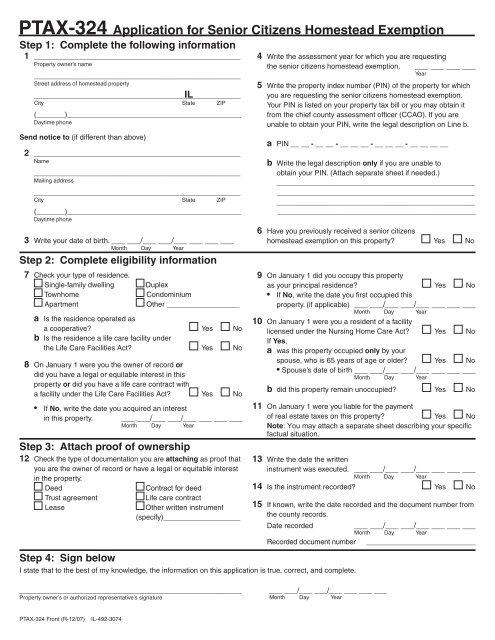 Homestead Property Tax Relief Act 1 Property Walls