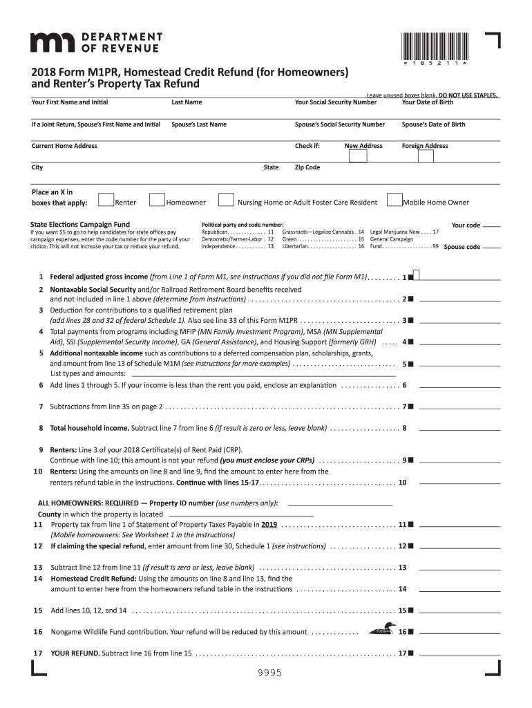 How To File Minnesota Property Tax Refund