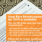 Iowa Rent Reimbursement Form Available At Sieda s Offices Sieda