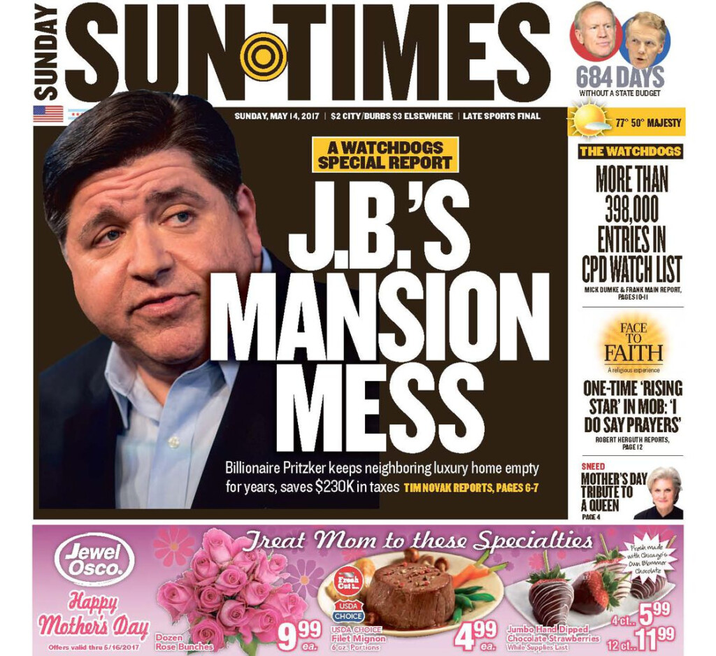 J B Pritzker Moves To Clean Up Toilet Mess Vows To Refund 330 000 