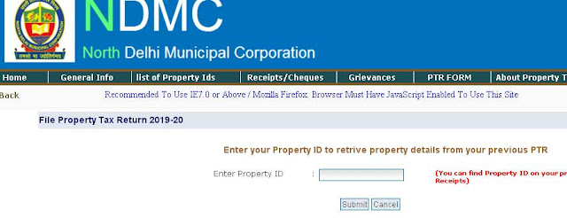 MCD Property Tax Payment Online MCD Property Tax Delhi 2019 20