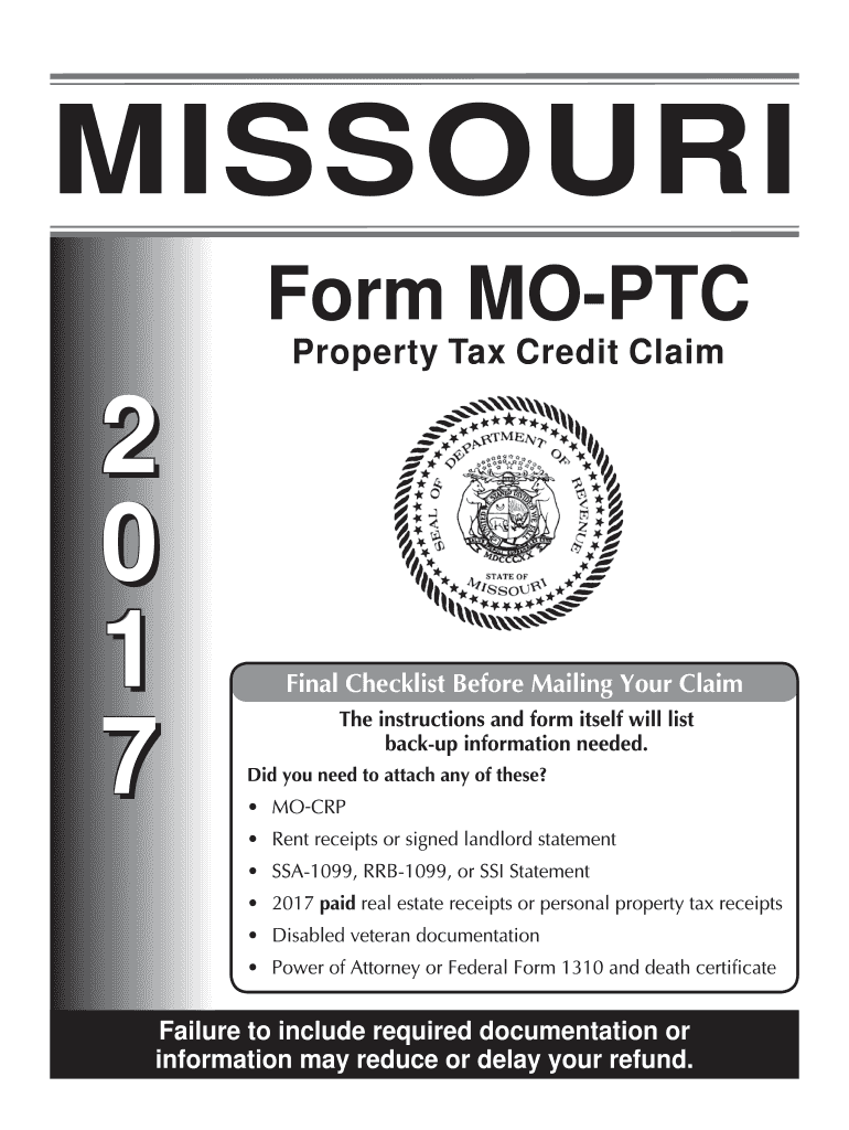 Mo Ptc 2017 Fillable Fill Out And Sign Printable PDF Template SignNow