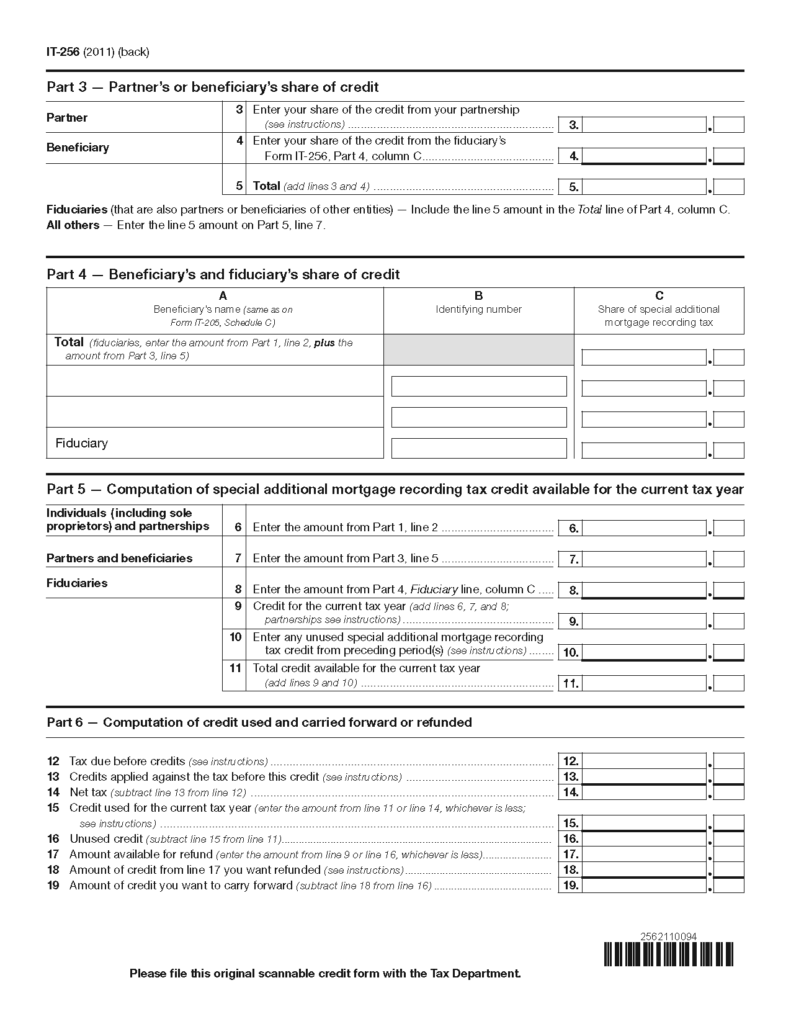 Mortgagesss Mortgage Tax Form