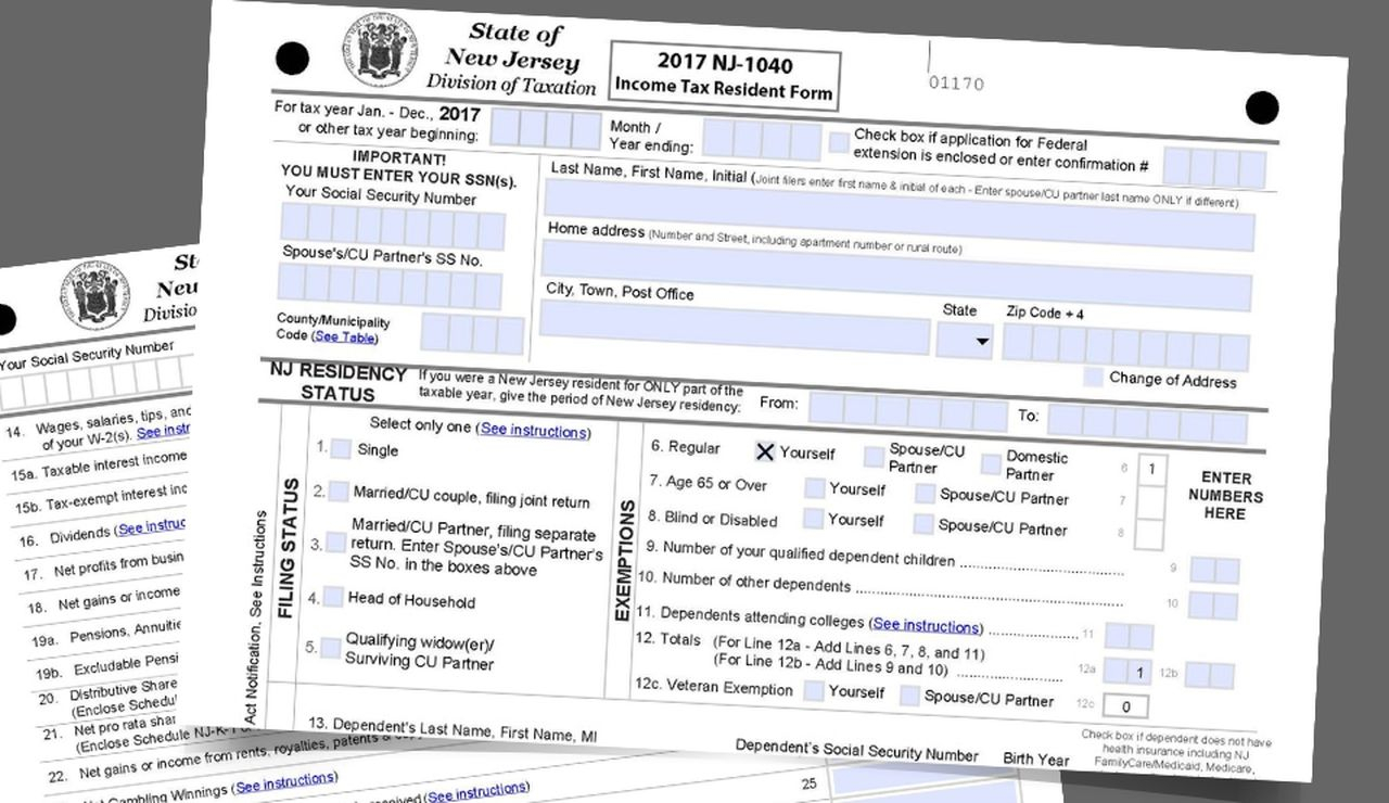 N J Raised Tax Rates In 18 But Dropped Some Too Nj