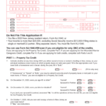 New Jersey Form 1040hw Property Tax Credit Application This Is A Four