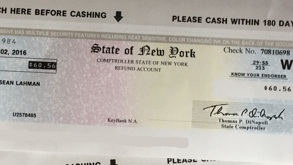 New York State Star Rebate Checks