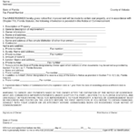 Notice Of Commencement Form Download Fillable PDF Templateroller