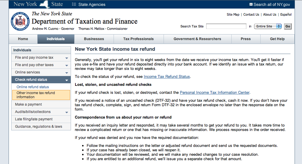 NYS Tax Return When Will I Receive My NYS Tax Return Long Island Press