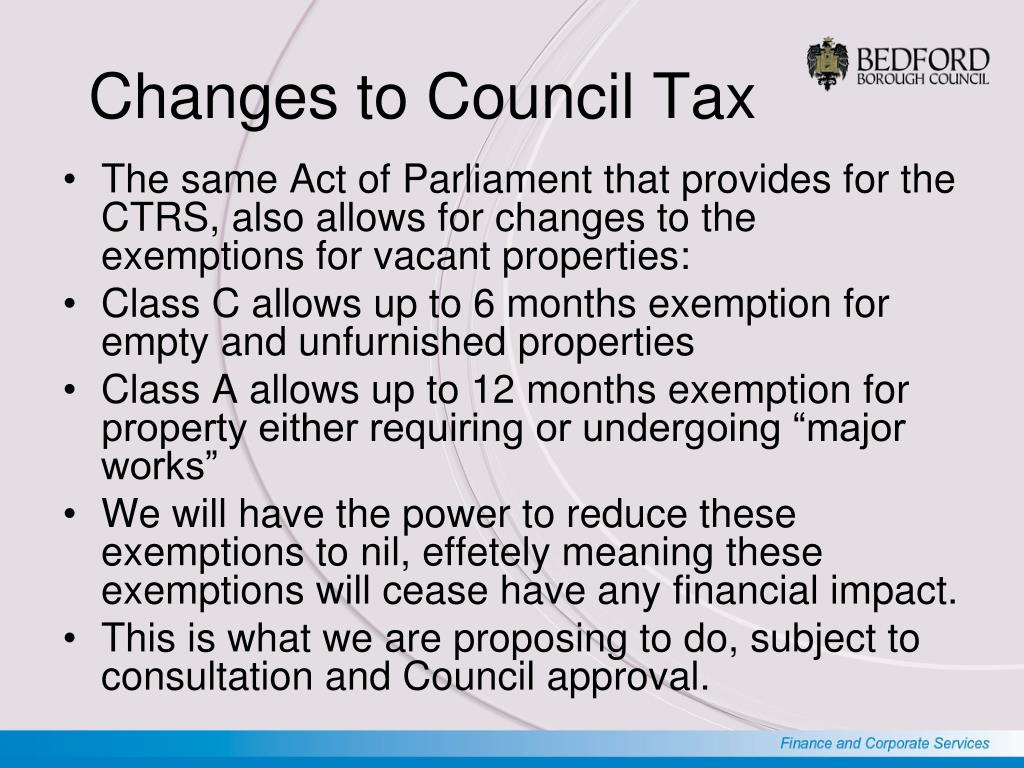 PPT Council Tax Reduction Scheme PowerPoint Presentation Free 