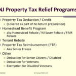 PPT New Jersey Property Tax Relief Programs PowerPoint Presentation