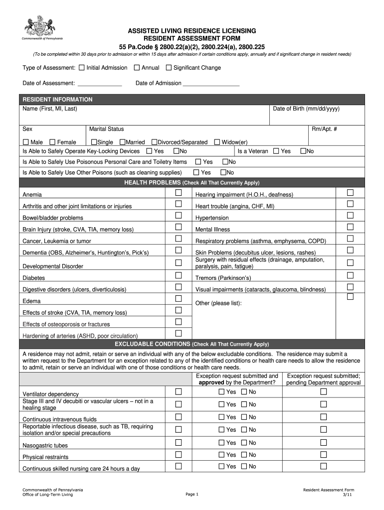 Residency Certification Form Pennsylvania Fill Online Printable 