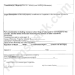 Residential Property Transfer Declaration Affidavit Form Printable Pdf