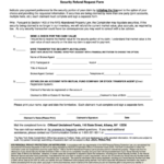 Security Refund Request Form New York State Comptroller Printable Pdf