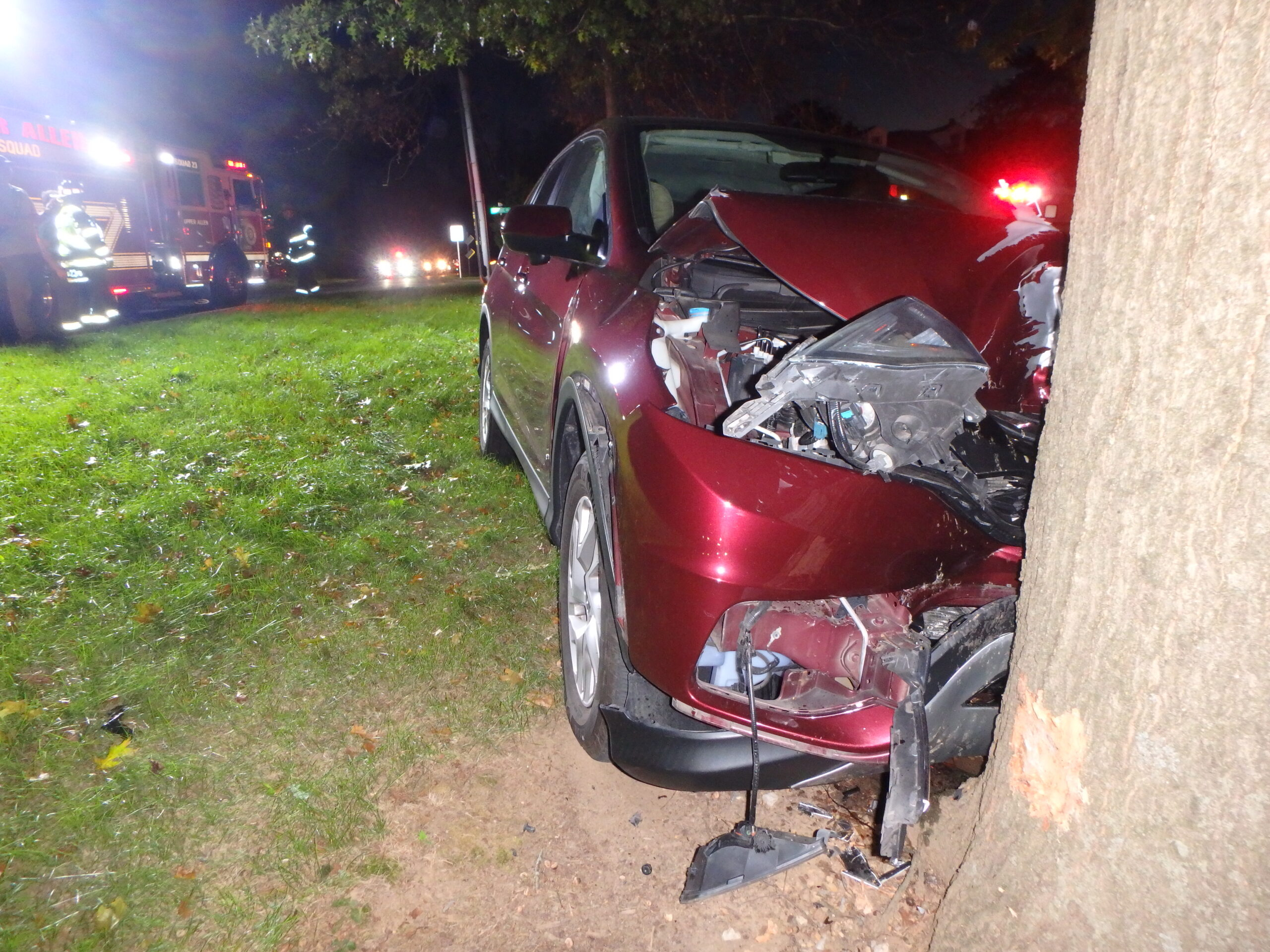 Single Vehicle Crash Injures Upper Allen Woman Upper Allen Police 