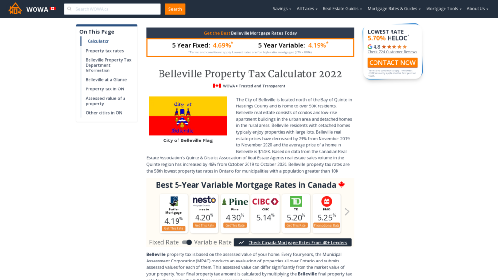 Vancouver Property Tax Increase 2021 TAXF