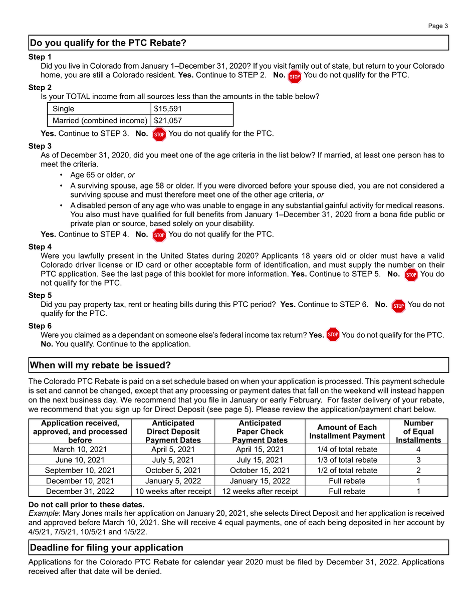 Form DR0104PTC Download Printable PDF Or Fill Online Colorado Property 