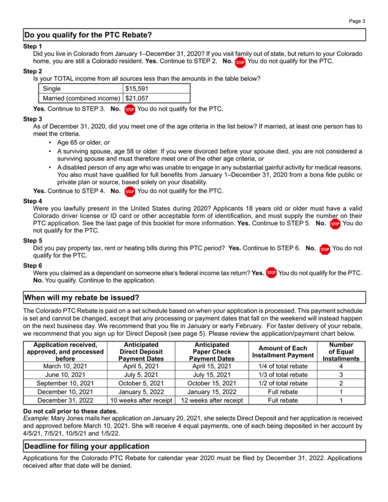 Form DR0104PTC Download Printable PDF Or Fill Online Colorado Property 