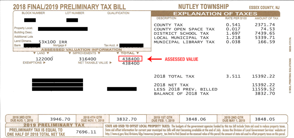 How Are Nj Property Taxes Calculated Property Walls