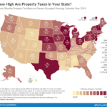 How High Are Property Taxes In Your State 2016 Tax Foundation