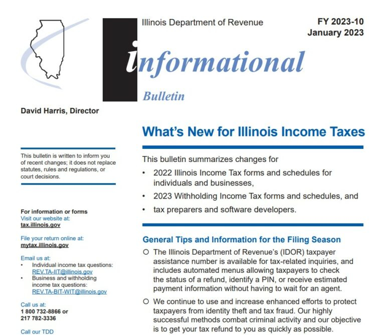 Illinois Property Tax Rebate Form Printable Rebate Form