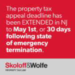 NJ Property Tax Appeal Deadline Extended To At Least May 1 2020