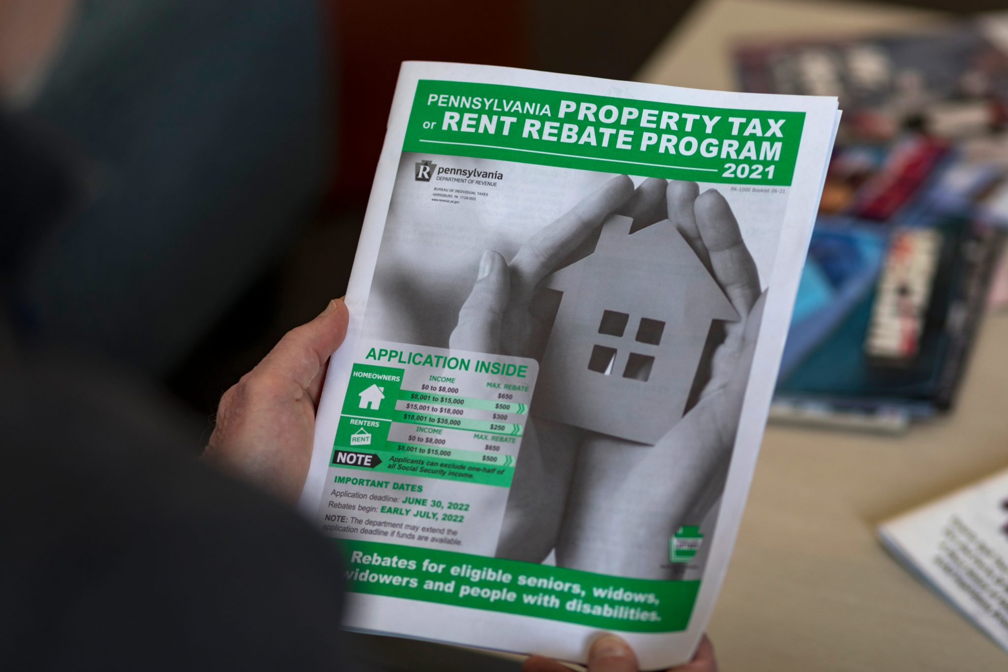 Older Disabled Residents Can File For Property Tax Rent Rebate Program