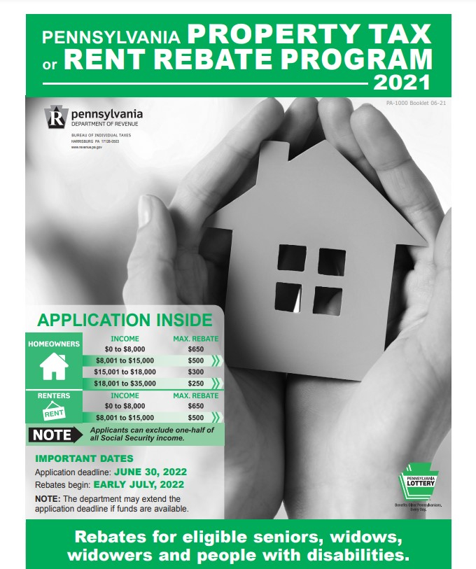 Pennsylvania Renters Rebate Printable Rebate Form