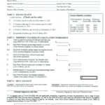 Property Tax Rebate Application Printable Pdf Download