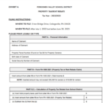 Property Tax Rebate Form For Seniors In Pa Printable Rebate Form