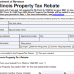 Retirees Need To Take Action For Latest Property Tax Rebate NPR Illinois