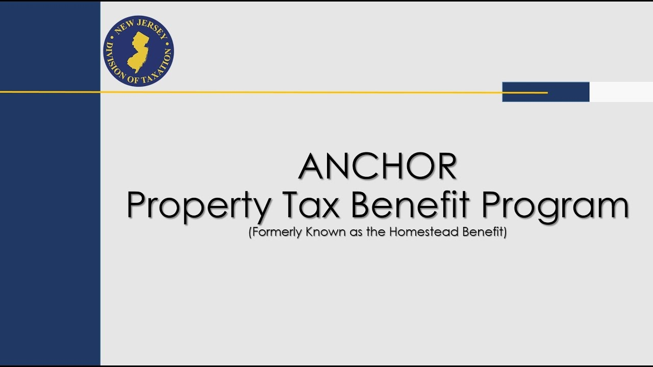 State Extends Deadline For ANCHOR Tax Rebates Somers Point